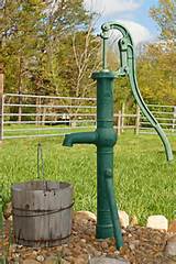Images of Antique Water Pump