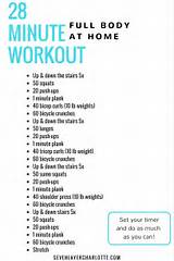 Photos of Full Body Workout Home