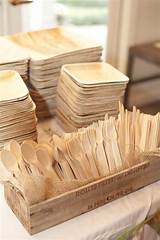 Wooden Disposable Plates Photos