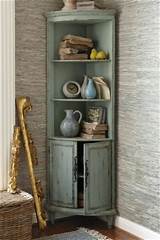 Images of Tall Corner Shelf Cabinet