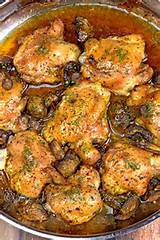 Italian Recipe For Chicken Thighs Images