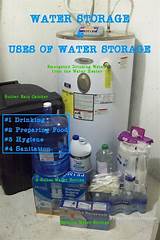 Emergency Water Storage Bleach Images
