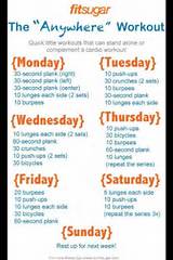 Quick Exercise Routine At Home Pictures