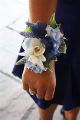 Photos of Blue Flower Corsage