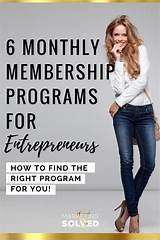 Membership Programs Marketing Images