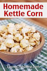 Sweet Kettle Corn Recipe Photos