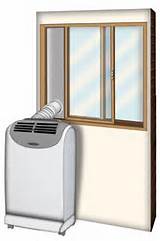 Portable Air Conditioner Installation Sliding Door