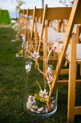 Wedding Aisle Flower Arrangements