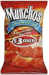 Pictures of Munchos Flamin Hot Chips