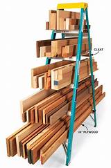 Steel Lumber Rack