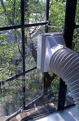 Pictures of Jalousie Window Air Conditioner Installation