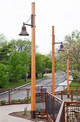 Wood Light Posts Residential Pictures