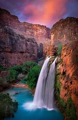Images of Havasu Falls Grand Canyon National Park Arizona