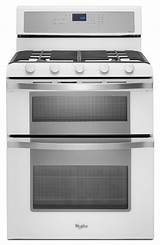 Pictures of Whirlpool White Ice Gas Range