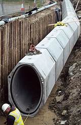 Images of Concrete Culvert Pipe Installation