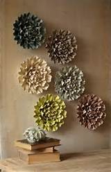 Porcelain Flower Wall Decor Pictures