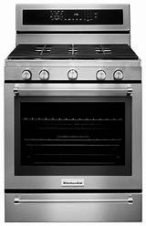 Pictures of Kitchenaid Stainless Steel Gas Range