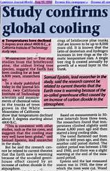 What Is Global Cooling
