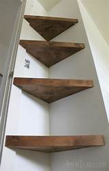 Images of Wooden Corner Shelf Designs