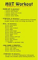Hiit Workout Tips Pictures