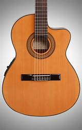 Ibanez Ga5tce Classical Cutaway Acoustic Electric Guitar Images