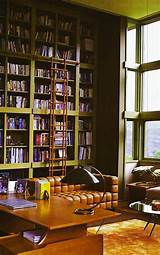 Book Shelves With Ladder Photos