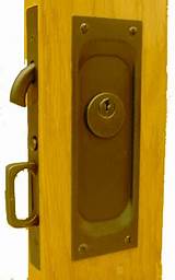 Photos of Pocket Door Keyed Locksets