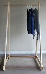 Wooden A Frame Clothes Rack Images