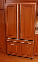 Wood Panel On Refrigerator Door Images
