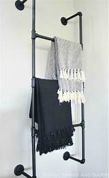 How To Make Clothes Rack With Pipe Images