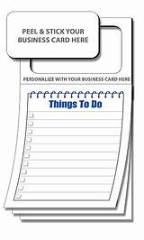 Peel And Stick Business Card Notepads Photos