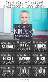 Photos of Diy First Day Of School Chalkboard