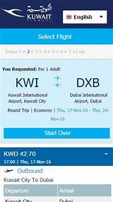 Pictures of Kuwait Airways Online Manage Booking