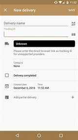 Photos of Best Android Package Tracking App