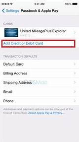 Add Credit Card To Iphone Pictures