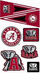 Alabama Crimson Tide Wall Stickers Photos