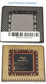 Pictures of Intel Chip Types