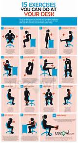 Exercises To Do At Your Desk Photos