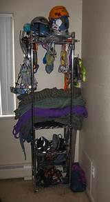 Pictures of Climbing Gear Rack