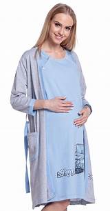Maternity Hospital Gown And Robe