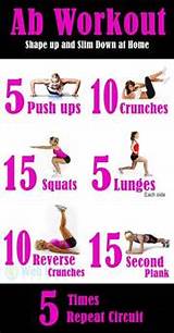 Workout At Home Stomach Images