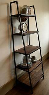 Pictures of Distressed Shelving Unit