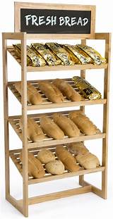 Wooden Bread Display Racks Pictures