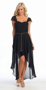 Black Semi Formal Dresses With Sleeves Photos