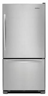 Stainless Steel Kitchenaid Refrigerator Images