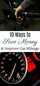 Ways To Save Gas Mileage Images