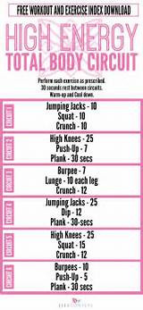 Pictures of Circuit Training Machine Workouts