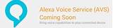 Photos of Alexa Voice Service Example