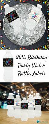 Decorate Water Bottles For Birthday Party Pictures