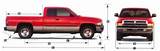 Pickup Truck Dimensions Pictures